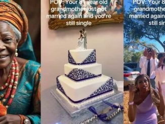 81-year-old shocks single granddaughter as she remarries, video goes viral