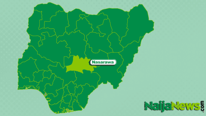 Map of Nasarawa State, Nigeria