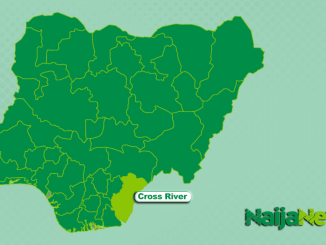 Map of Cross River State, Nigeria