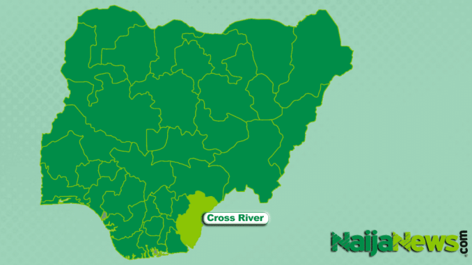 Map of Cross River State, Nigeria