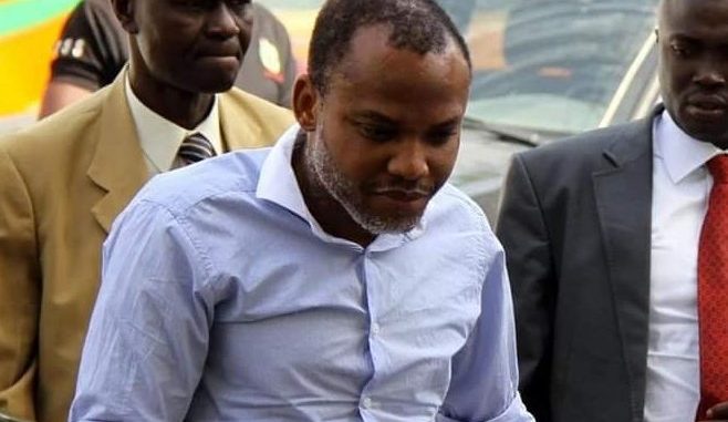 BREAKING: Nnamdi Kanu absent as Judge adjourns IPOB leader's trial