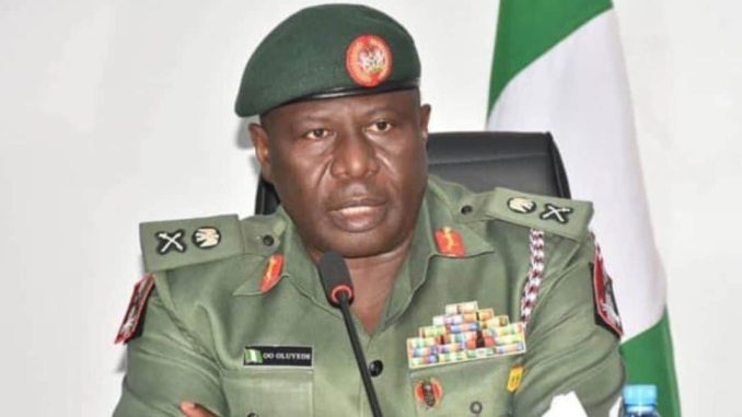 Video: Acting COAS, Oluyede resumes duty