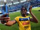 Ademola Lookman Reacts After Scoring 2 Goals Against Napoli, Poses With MOTM Award