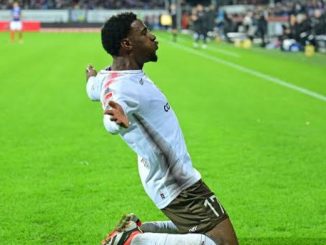 Afolayan Scores Second League Goal Of Season As St. Pauli Beat Hoffenheim