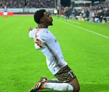 Afolayan Scores Second League Goal Of Season As St. Pauli Beat Hoffenheim