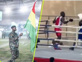 Africa Military Games: Ghanaian Boxers Dazes Nigerian With Two Heavy Punches, Video