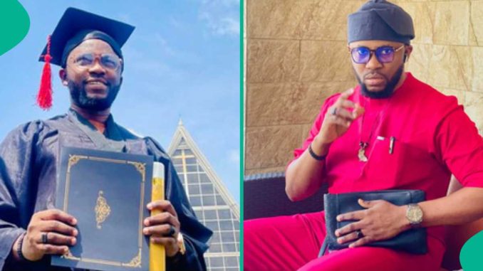 After Acquiring 2 Bachelor's Degrees, 2 Doctorates and 3 Master's, Nigerian Man Gets New Degree