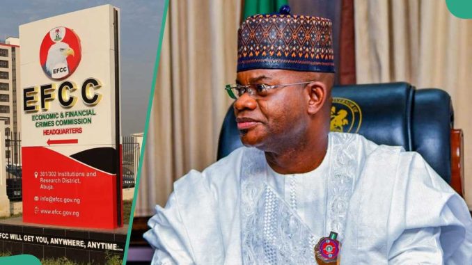 Alleged N110.4bn Fraud: EFCC Takes Fresh Action in Case Against Yahaya Bello, Details Emerge