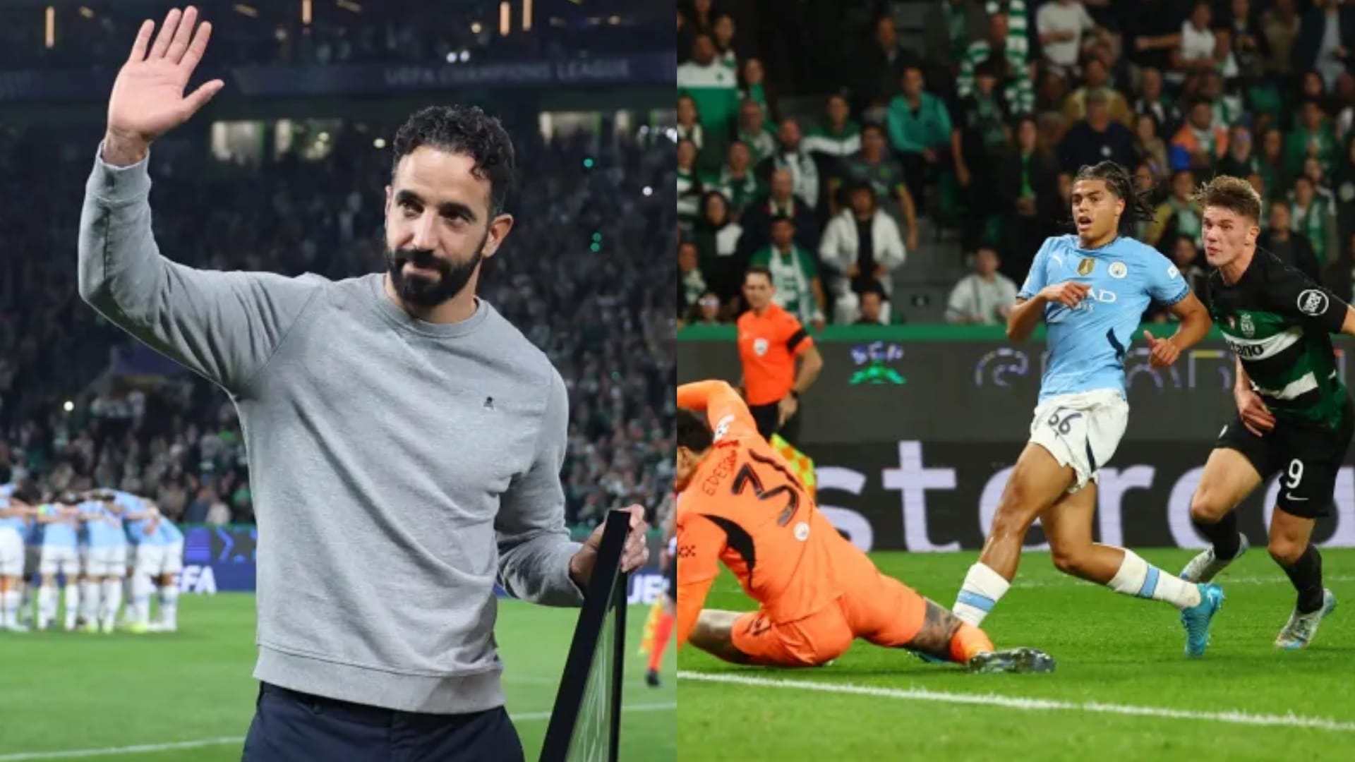 Amorim delivers stunning farewell as Sporting down Man City 4-1