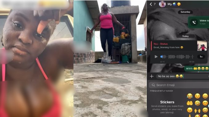 "And when they cook finish now, na you go collect lion share" – Nigerian mother reacts to daughter's weight-loss exercises (VIDEO)