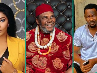 Angela Okorie Shares Video of Last Fight With Zubby Michael, Pete Edochie’s Role in Their Reunion