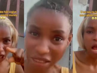 Angry customer slams hair vendor's family over alleged fake ₦50k wig