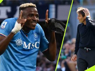 Antonio Conte Suggests Napoli Missed Osimhen During Loss to Lookman’s Atalanta