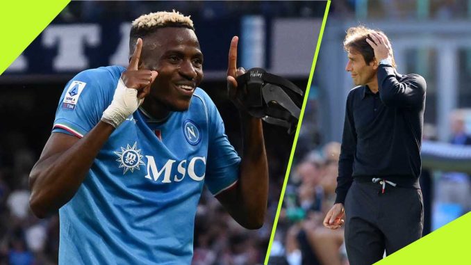 Antonio Conte Suggests Napoli Missed Osimhen During Loss to Lookman’s Atalanta