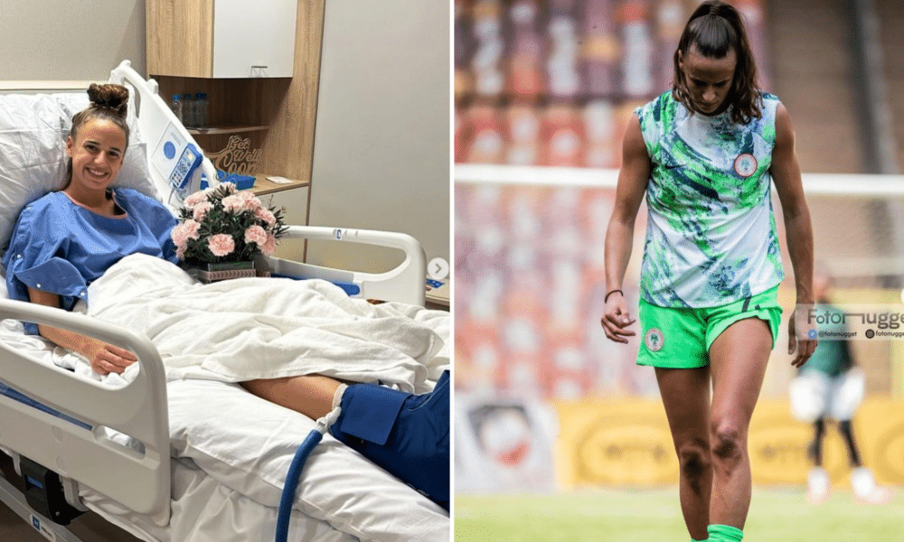 Super Falcons' Ashleigh Plumptre Undergoes Surgery