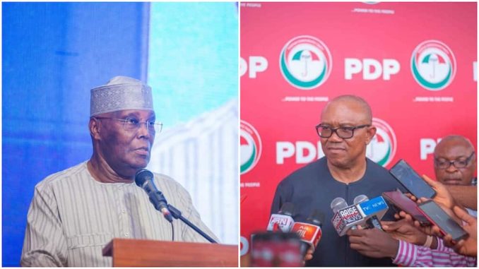 Atiku, Peter Obi, Wike