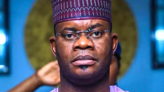 BREAKING: Again, Yahaya Bello presents self to EFCC