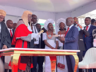 BREAKING: Monday Okpebholo officially sworn-in as Edo State Governor