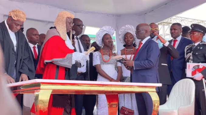 BREAKING: Monday Okpebholo officially sworn-in as Edo State Governor