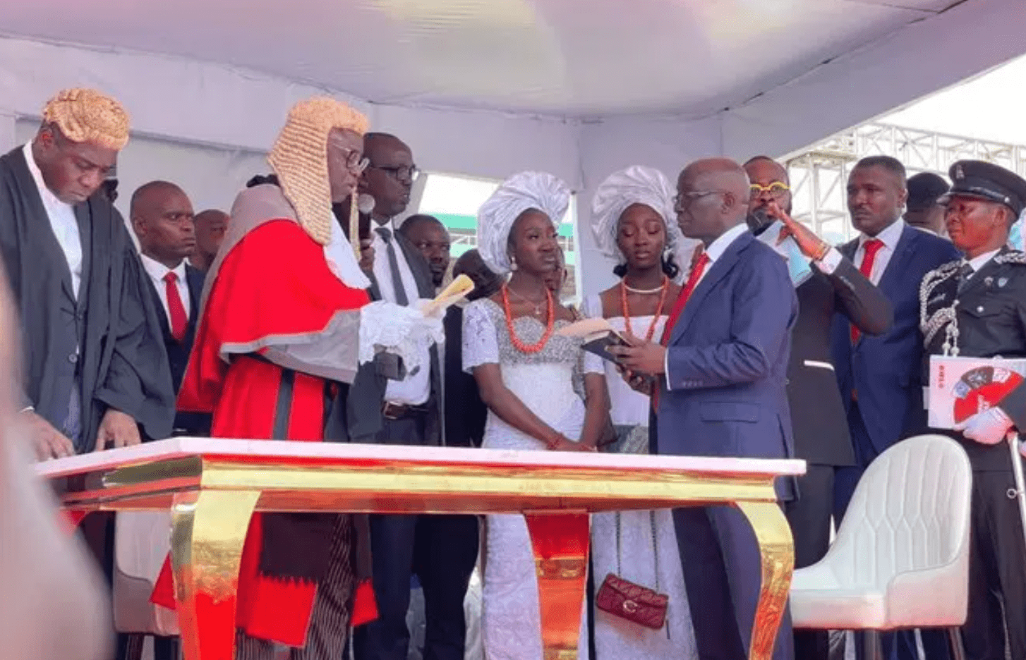 BREAKING: Monday Okpebholo officially sworn-in as Edo State Governor