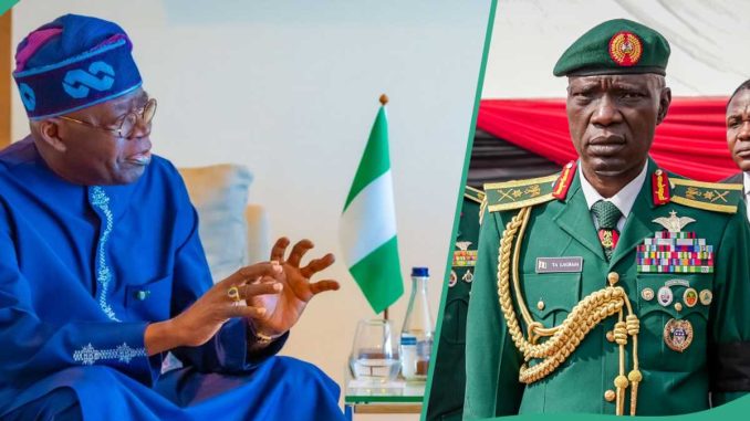 BREAKING: Tinubu Confers Award on Late Chief of Army Staff Taoreed Lagbaja