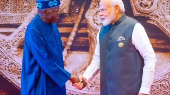 BREAKING: Tinubu confers GCON on Indian PM, Modi