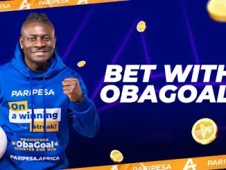 Bet With Obafemi Martins! Grab A Huge Welcome Bonus Of 180,000 NGN On PariPesa!