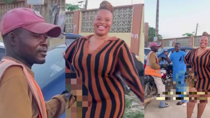 Bike man chooses lady over ₦10k, vows to send his wife away