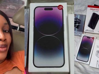 Lady sparks jealousy as boyfriend gifts her iPhone 16, power banks after failed attempts to reach her