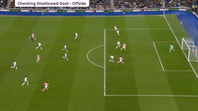 Archer at the back post was judged to be onside yet Adam Armstrong in the middle was offside