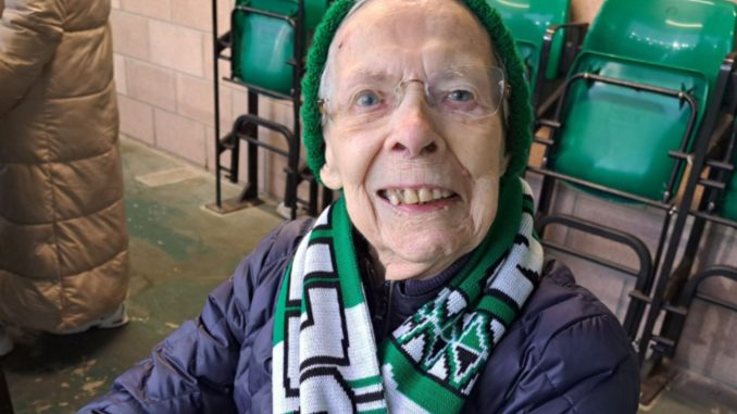 Britain's most loyal footie fan has been watching Hibernian FC for 91 YEARS