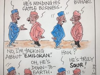 CARTOON OF THE DAY: Talking about Emilokan