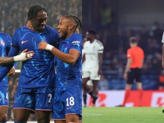 Chelsea thrash Noah 8-0, go top of table with first-half goal galore