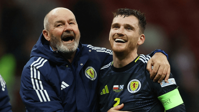 Clarke says he 'always believed' Scotland would snatch winner in Poland - but reveals how he was left stunned by goal