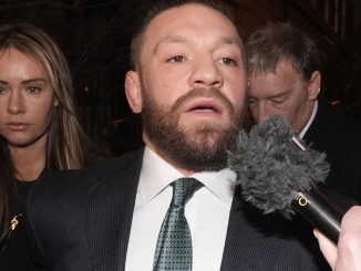 Conor McGregor's partner Dee leaves court in tears after jury finds MMA fighter DID sexually assault woman in hotel