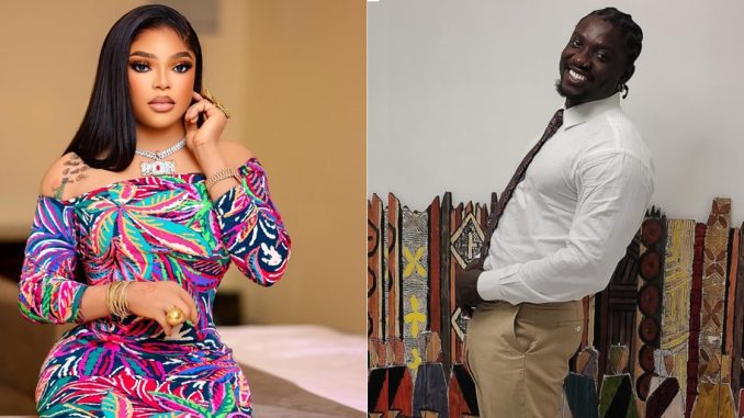 "Couple prison goals" – Netizens react to news of Bobrisky and VeryDarkMan's latest arrǝst