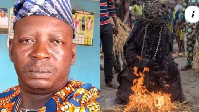 Custodian Of Ogbomoso's Fiery Masquerade, Danafojura, Dies At 46