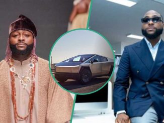 Davido Adds Tesla Cybertruck to His Car Collection, Clip As He Shares Why He Bought It: “Was Bored”