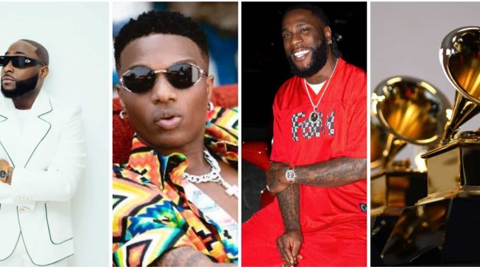 Davido, Wizkid, Burna Boy announced as 2025 Grammy nominees