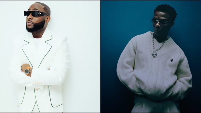 Davido boasts as Wizkid fails to break his record on Spotify