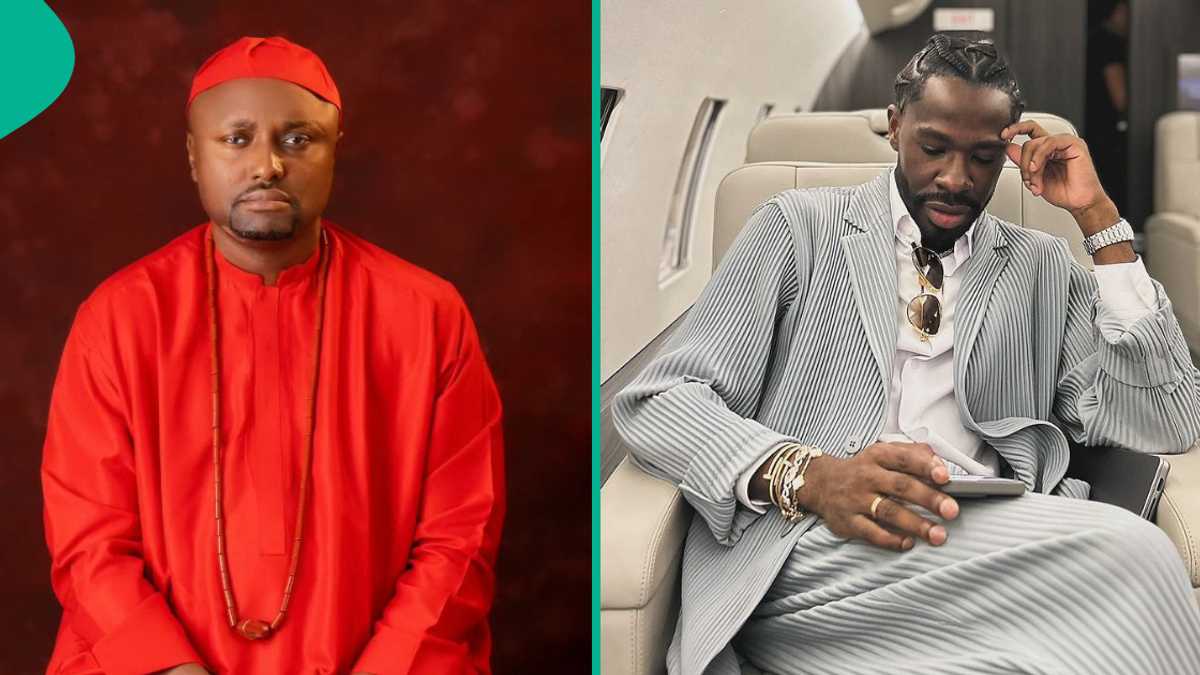 Davido’s Isreal DMW, Ex-Lawyer Bobo’s Reactions As They Meet for OBO’s B’day Trend: “Cat and Dog”