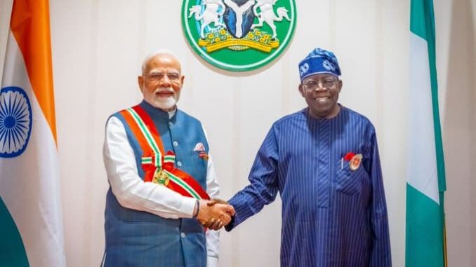 Details Of Discussions, Agreement Signed Between Tinubu And Indian Prime Minister Emerges