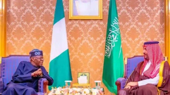 Details of meeting between Saudi crown prince and Tinubu emerge