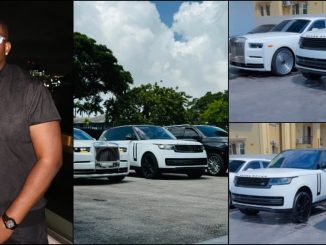 Don Jazzy splashes millions on 3 new luxurious cars at once