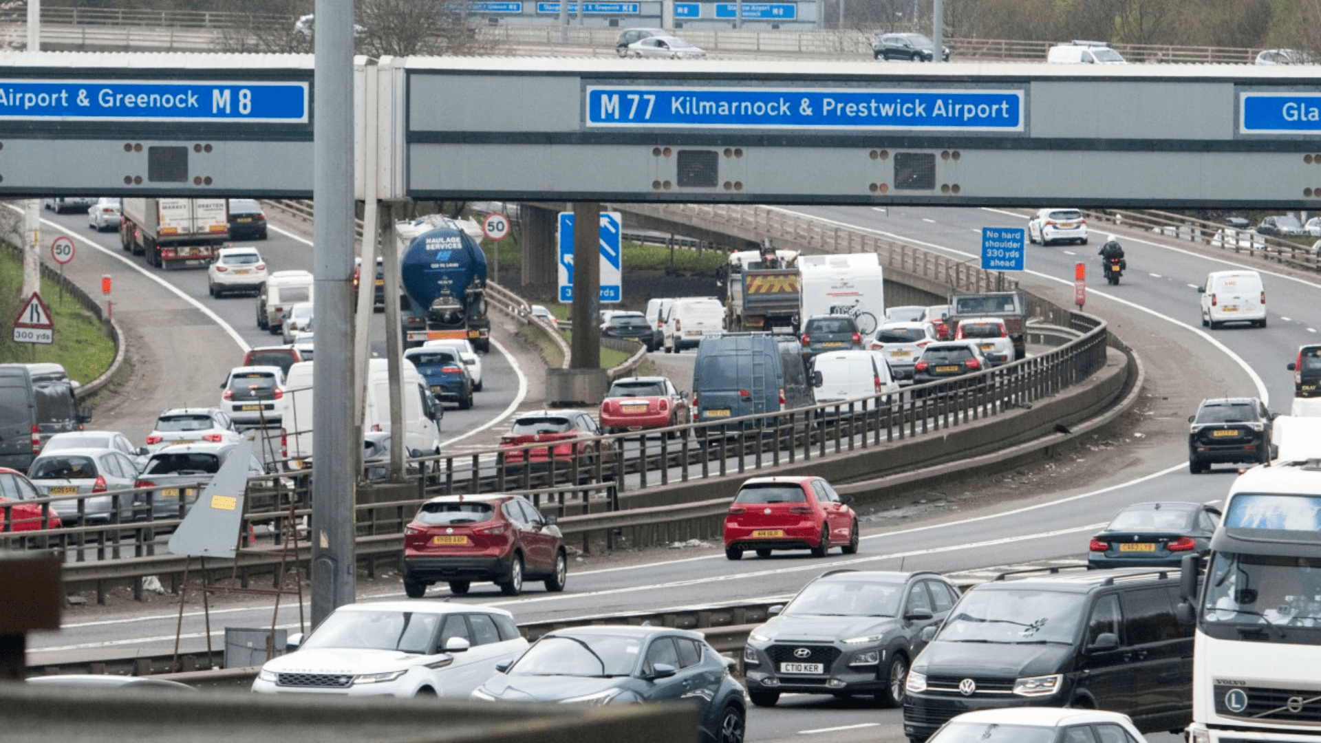 Drivers warned of major disruption as M8 set to shut for weeks