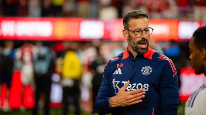 EPL: Van Nistelrooy to take charge of 3 Man Utd matches before Amorim’s arrival