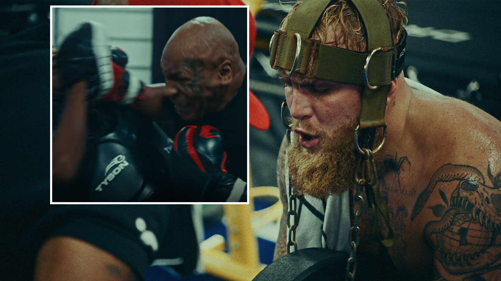 Fans get first look of Jake Paul vs Mike Tyson training camp with Iron Mike 'looking like he's 25 again'