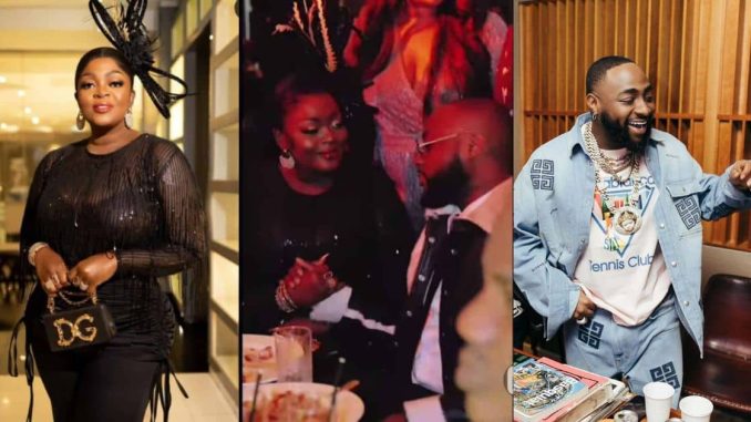 Fans react as Eniola Badmus reconciles with Davido, rekindle friendship