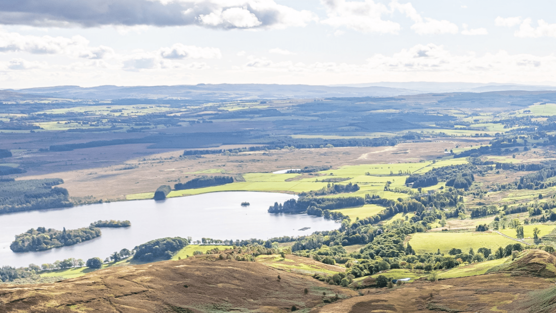 Farm with Scotland's only lake up for sale