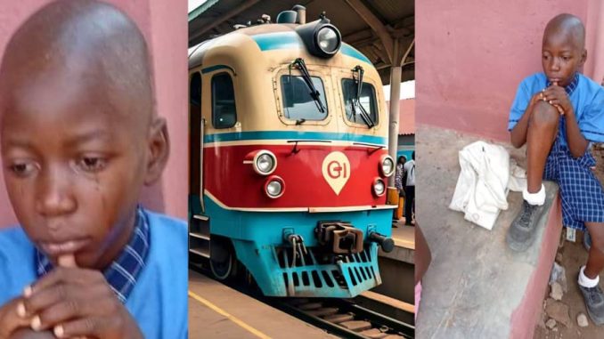 Fatherless boy loses mother in tragic agbado train accident